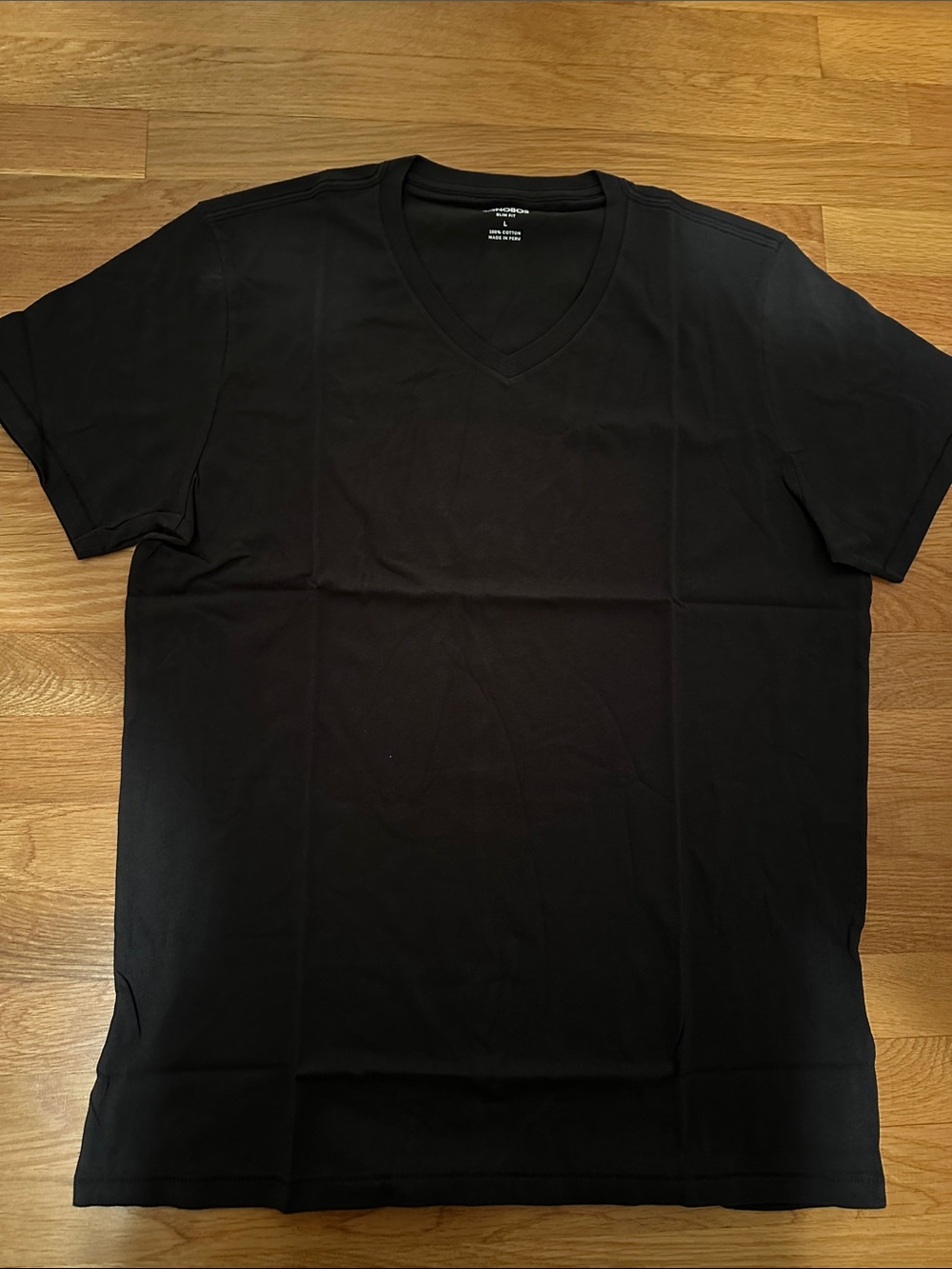 Bonobos Men's Black V-Neck Tee NWT size large